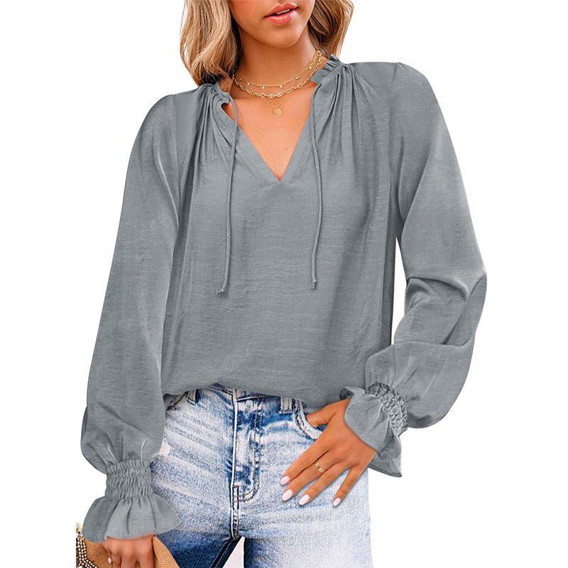 Cuff Flared Shirt