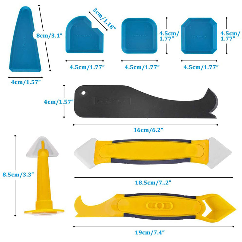 Silicone Sealant Scraper Tool (8 PCs)