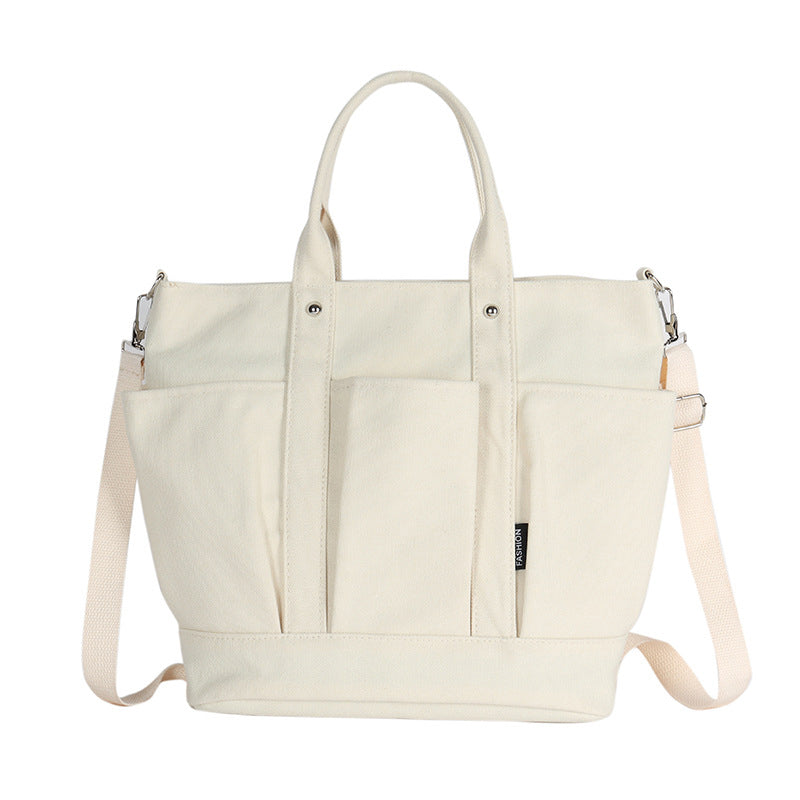 Retro Versatile Casual Canvas Portable Messenger Bag
