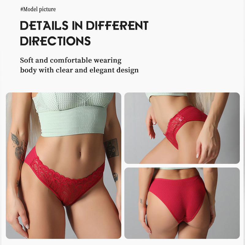 Women's Solid Color Cotton Underwear