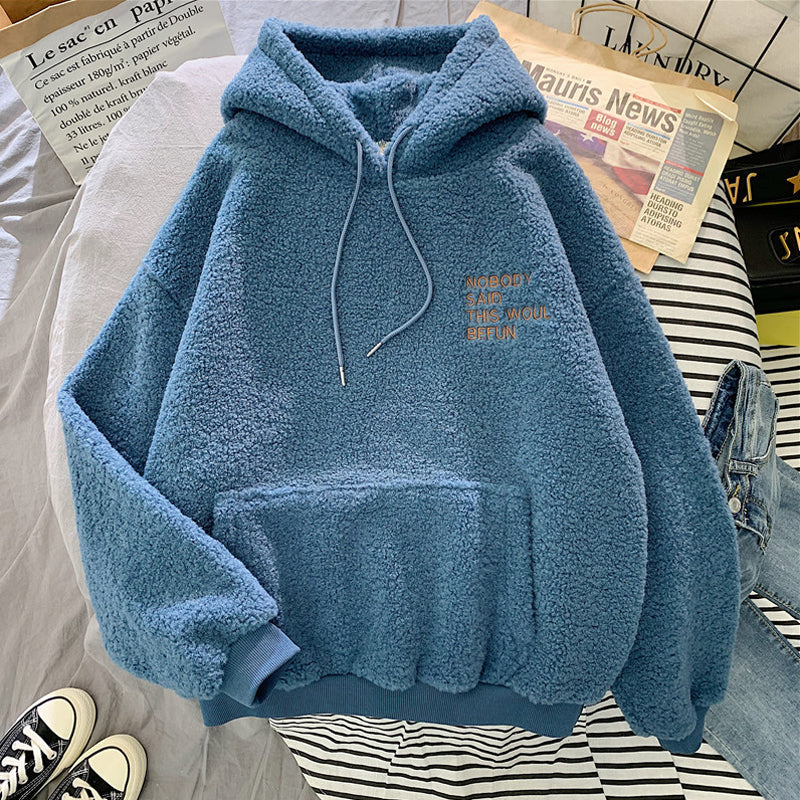 Women's Plus Size Long Sleeve Hoodie