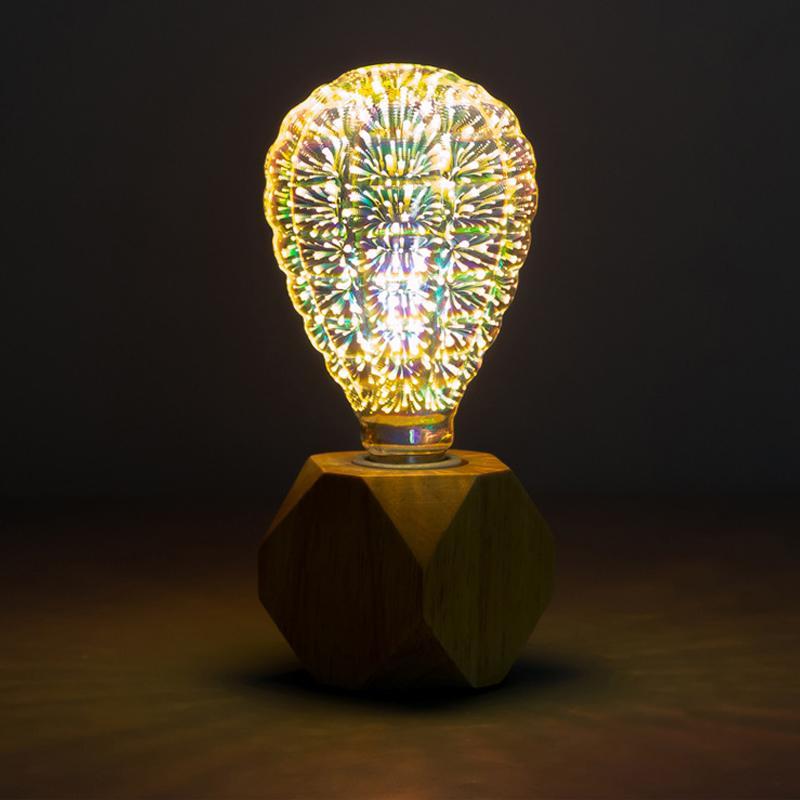 3D Fireworks Decorative LED Light Bulb