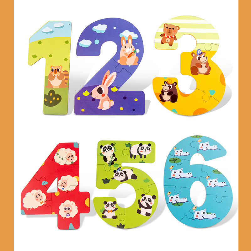 Alphanumeric Animal Puzzle