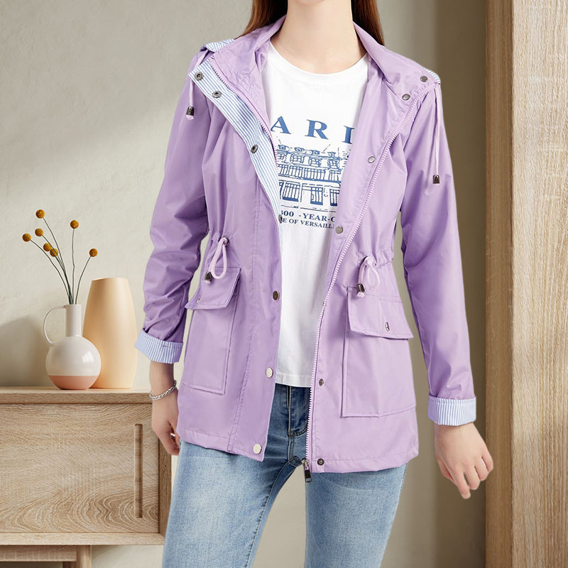Waist Trench Coat