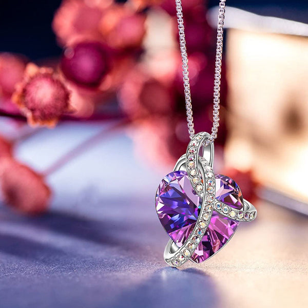 Infinity Love Crystal Necklace