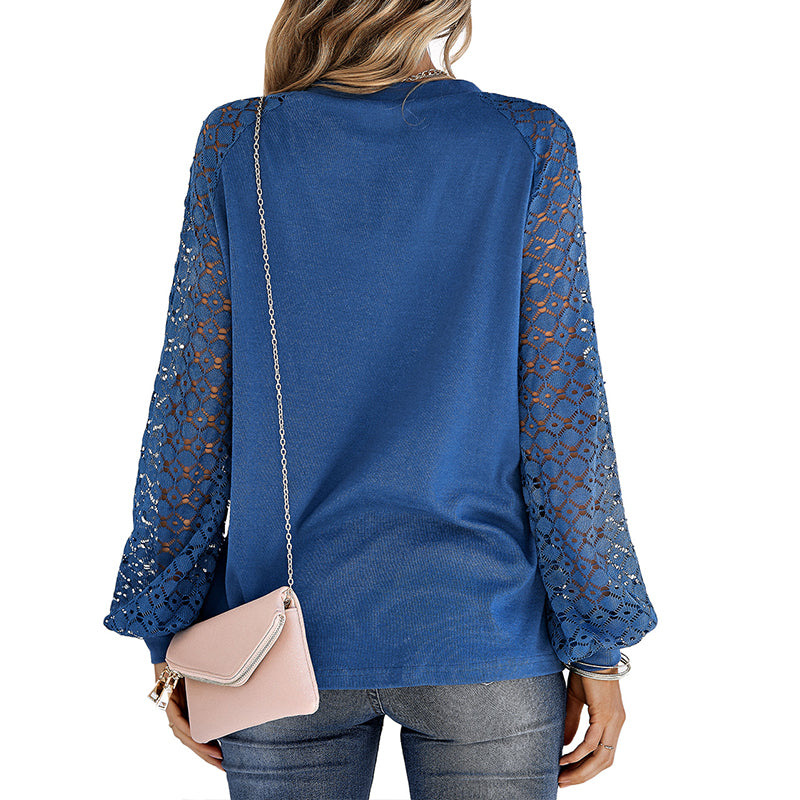 Knitted Cut-out Sleeve Top