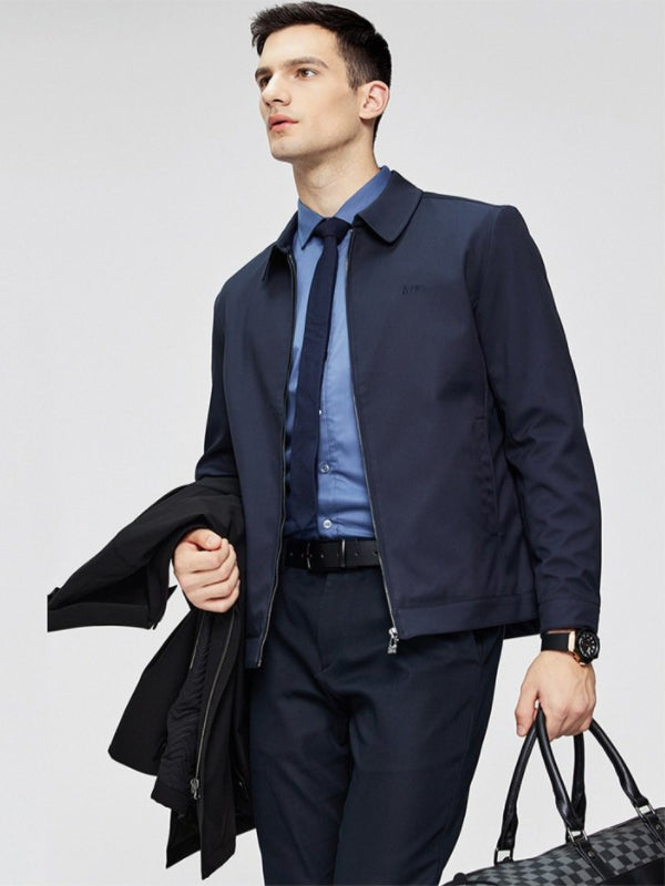 Spring New Middle-aged Dad's Business Casual Jacket