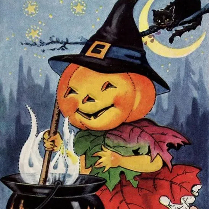 Vintage Halloween Postcard (24 pcs)