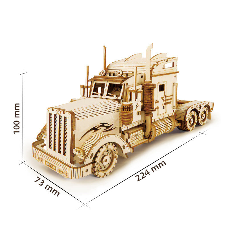 Three-Dimensional Puzzle Road Cruiser