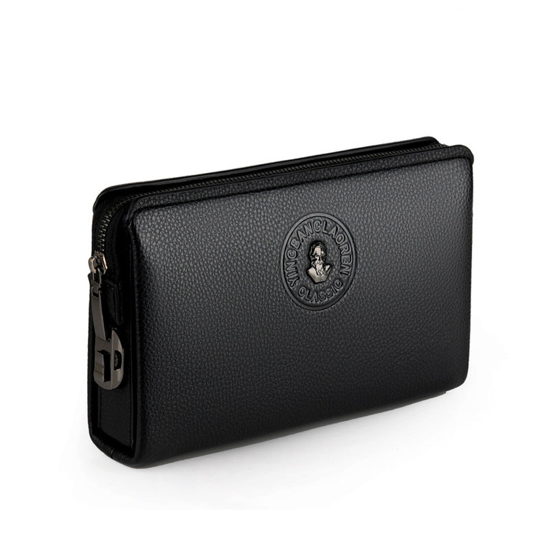 Anti-theft Combination Lock Business Men's Clutch