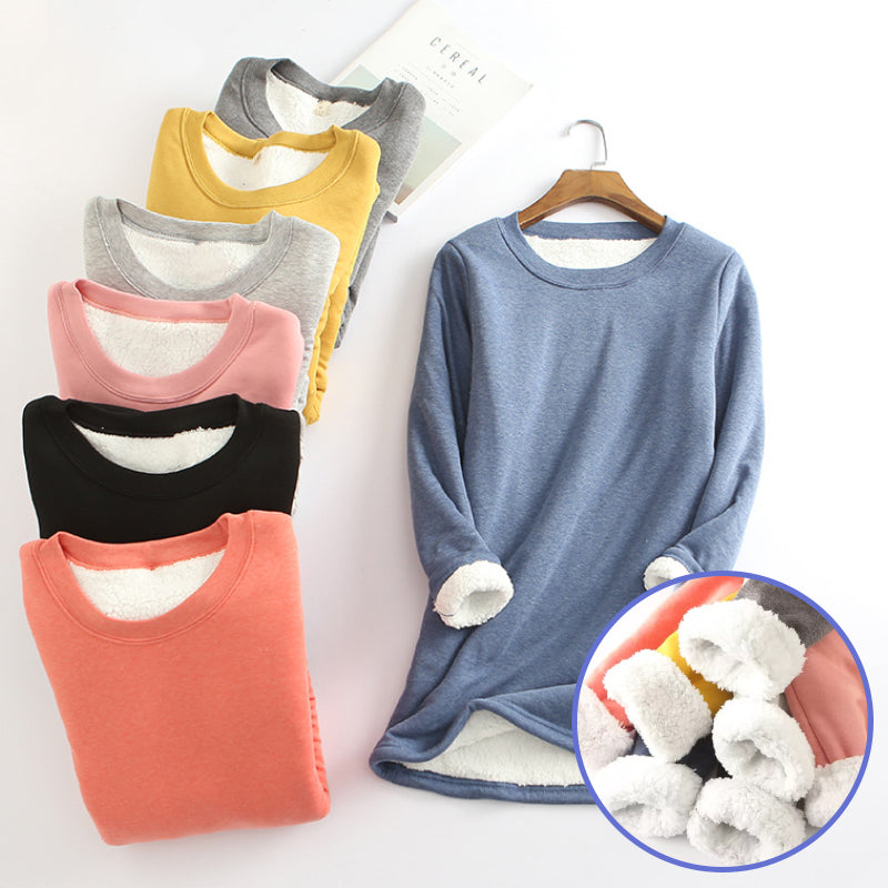Casual Warm Round Neck Sweatshirt