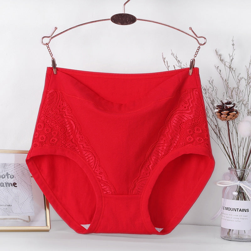 Plus Size High Waist Leak Proof Cotton Panties