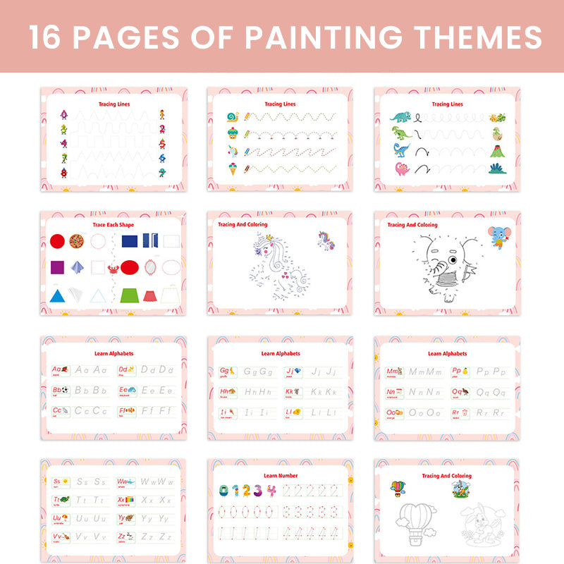 Early Education Initiation Paste Book