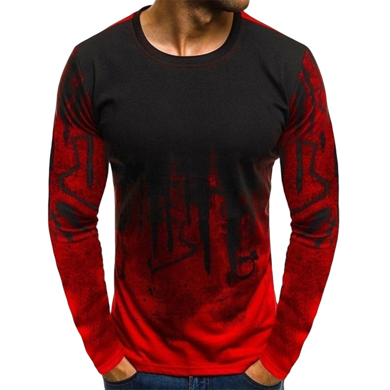 Sports Camouflage Long Sleeve T-Shirt