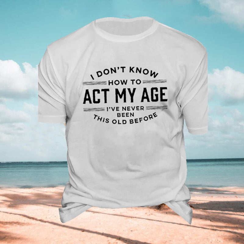 3D Printed Men's Short Sleeve T-Shirt