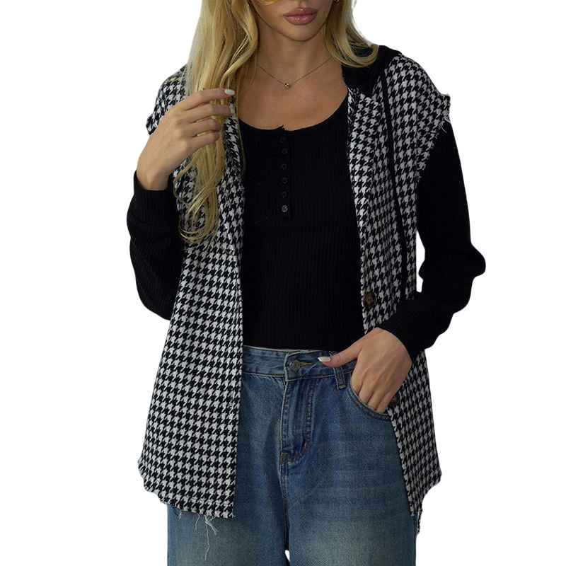 Single Breasted Long Sleeve Jacket