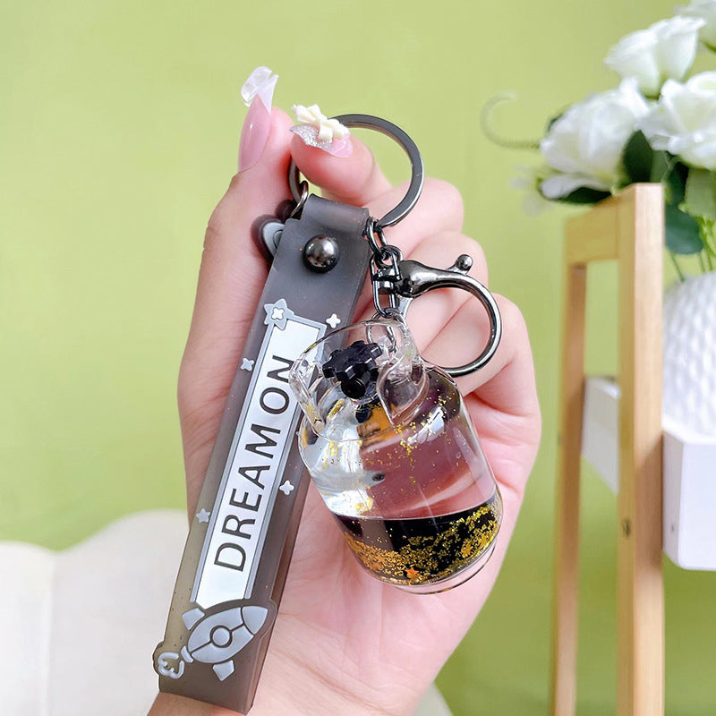 Floating Astronaut Keychain