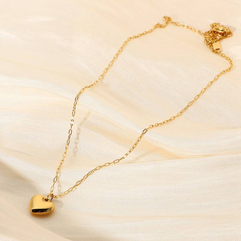 Gold Heart Necklace