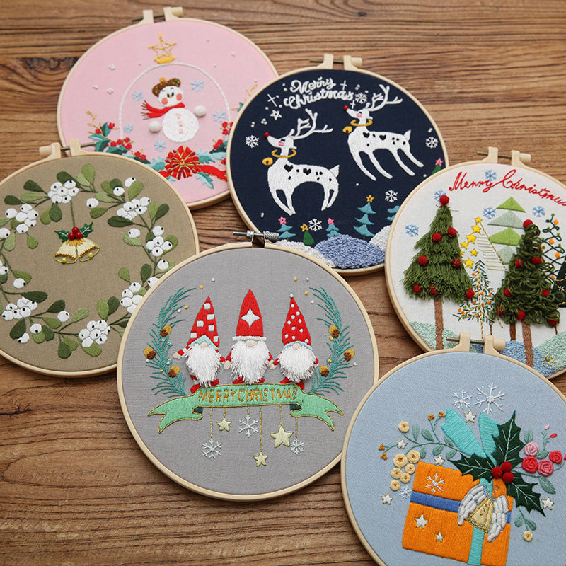 DIY Christmas Embroidery