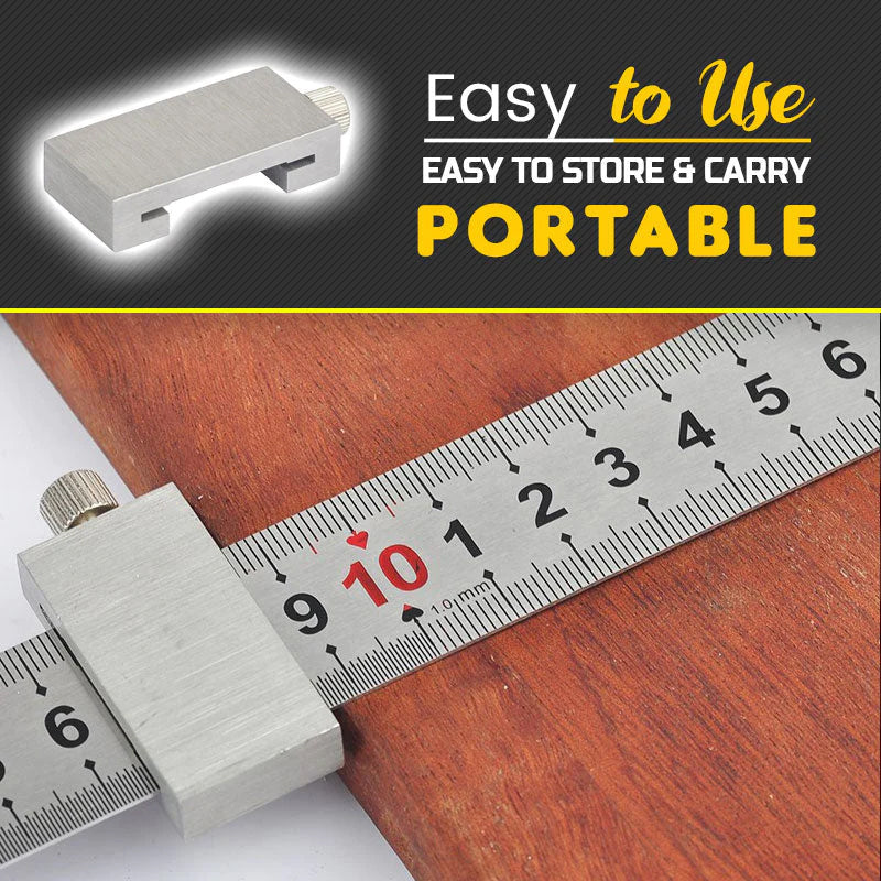 Precise Marking Locator Ruler Limiter with Lock