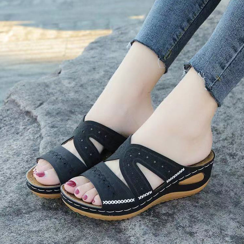 Premium Thick Platform Large Size Slipper Sandals