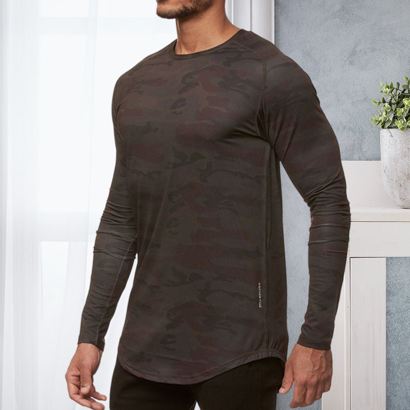 Men's Long Sleeve Pullover Sportswear