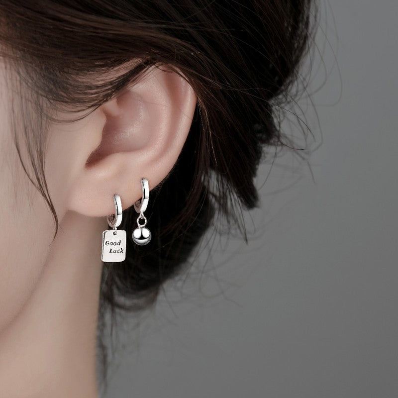 Lucky Alphabet Earrings