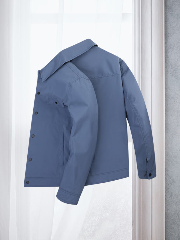 Workwear Solid Color Coat