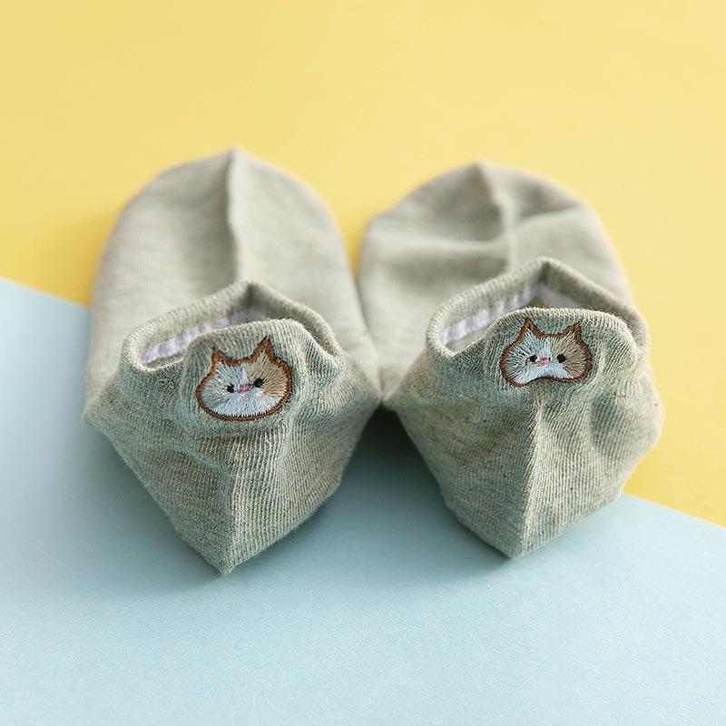 Cat Heel Socks
