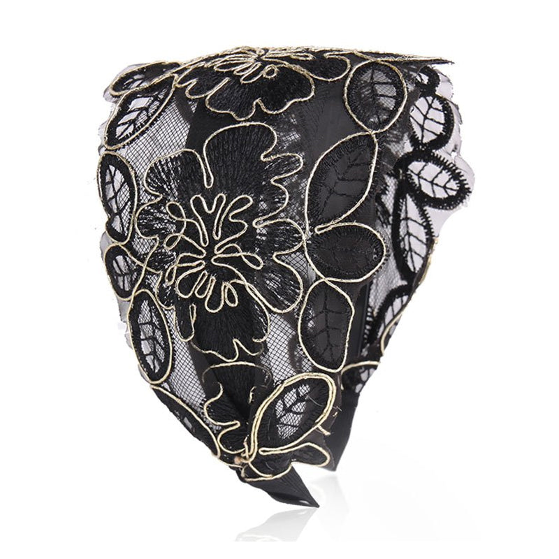 Lace Flower Headband