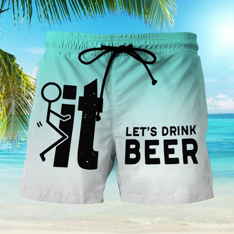 Men's Hawaii Beach Shorts