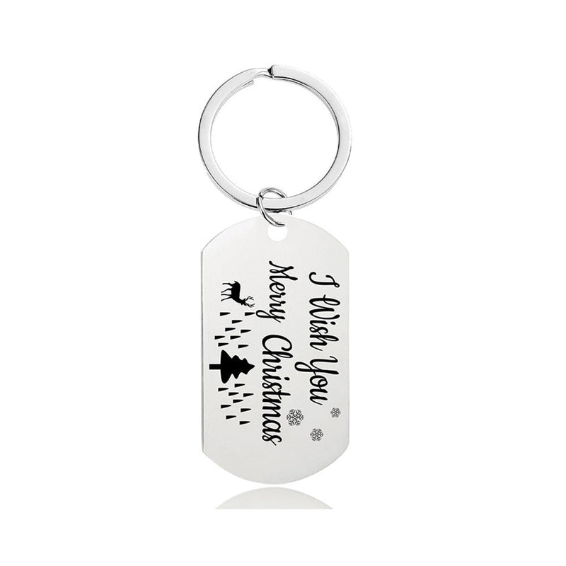 Christmas Army Keychain