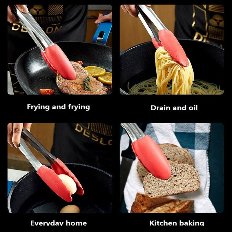 Silicone Grill Tongs