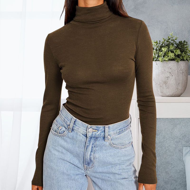 Turtleneck Long Sleeve Thermal Underwear