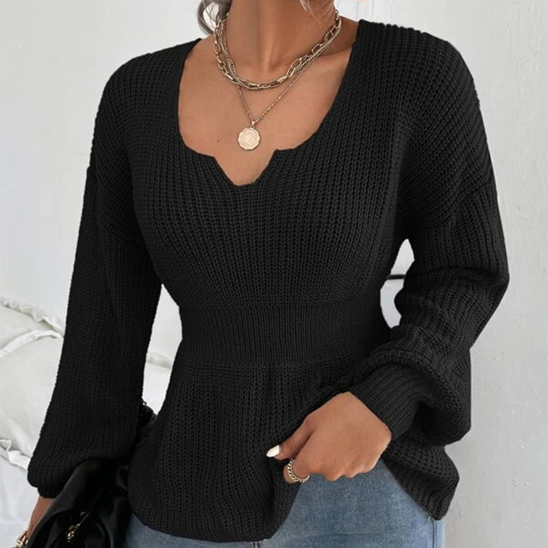 Women’s Ruffle Trim Sweater