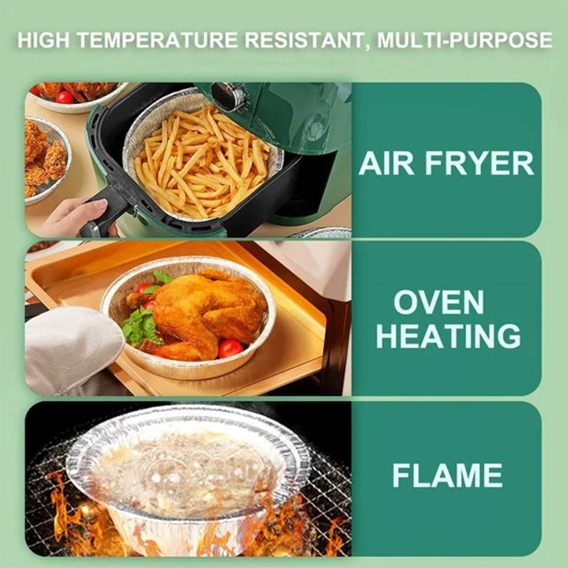 Reusable Aluminum Foil Air Fryer Liners