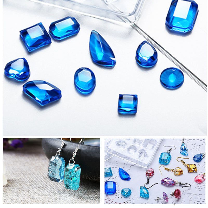 DIY Crystal Mold Set of Earings