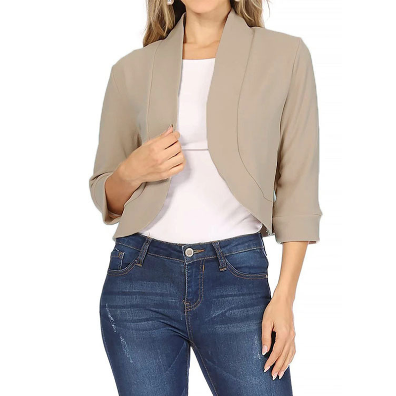Solid Color Short Small Suit