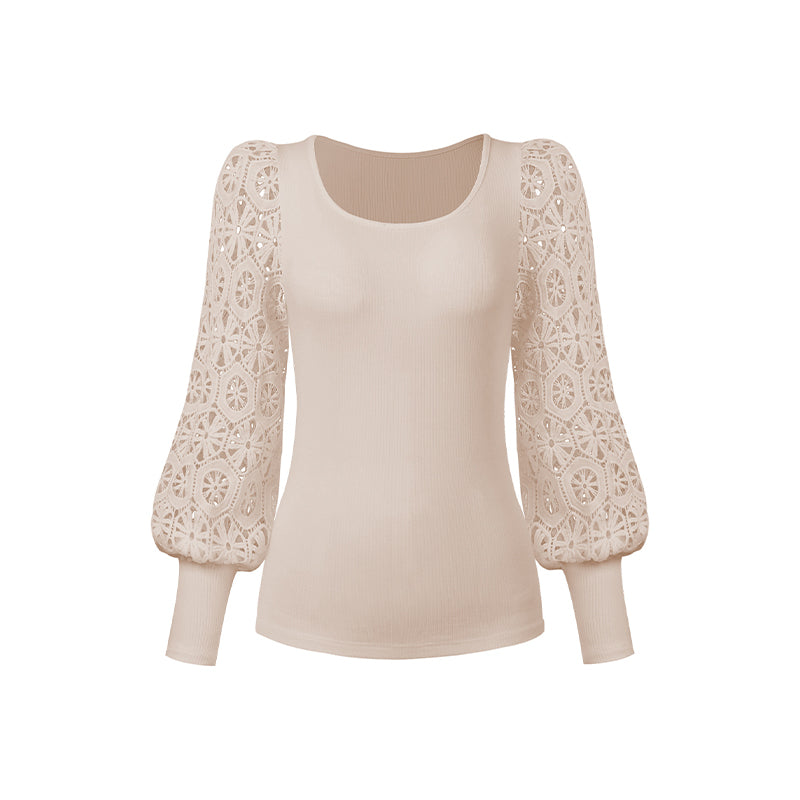 Lace Long Sleeve T-Shirt