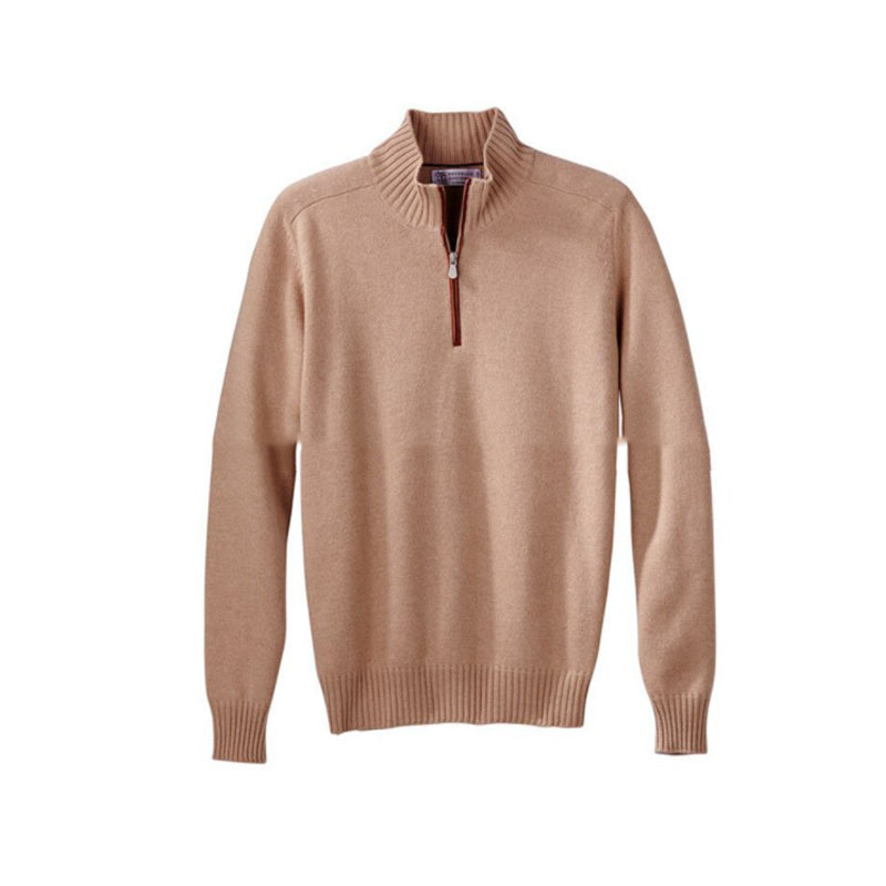 Men's Big-Tall Sweater Fleece Quarter-Zip