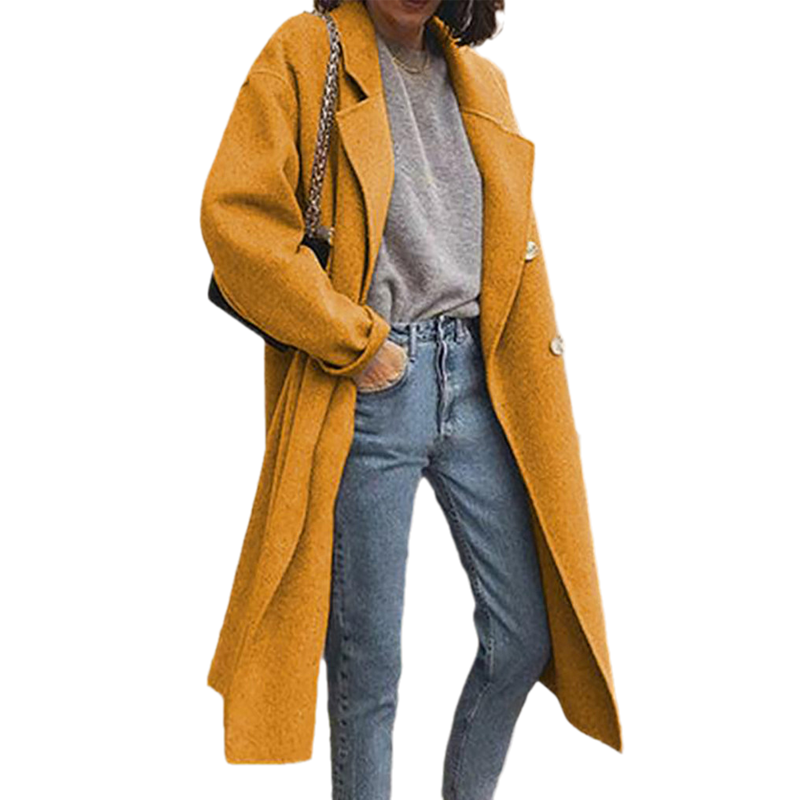 Women's Casual Lapel Flannel Shacket Coats