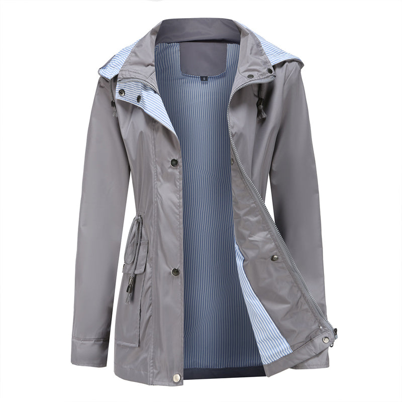 Waist Trench Coat