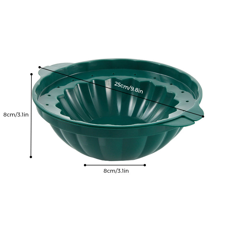 HOMEMADE ICE BOWL CONTAINERS MOLD