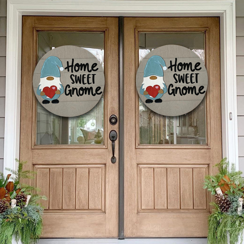 Cute Gnome Door Hanger