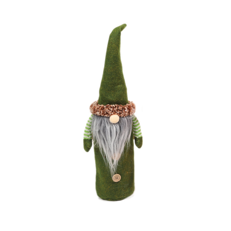 Christmas Wine Bottle Lid Bag