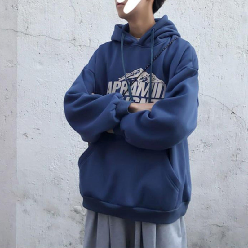 Man's Spring Autumn Loose Hoodie