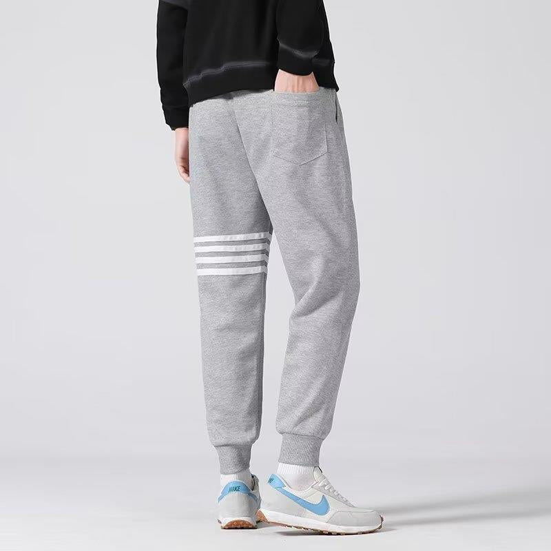 Striped Harem Track Pants