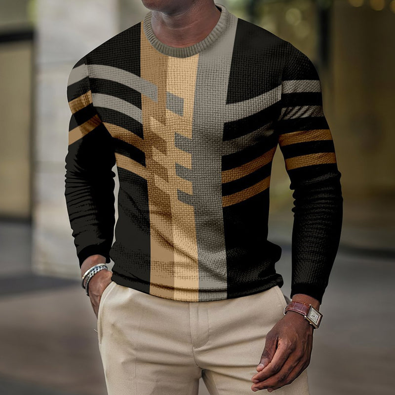 Men's long sleeve casual top