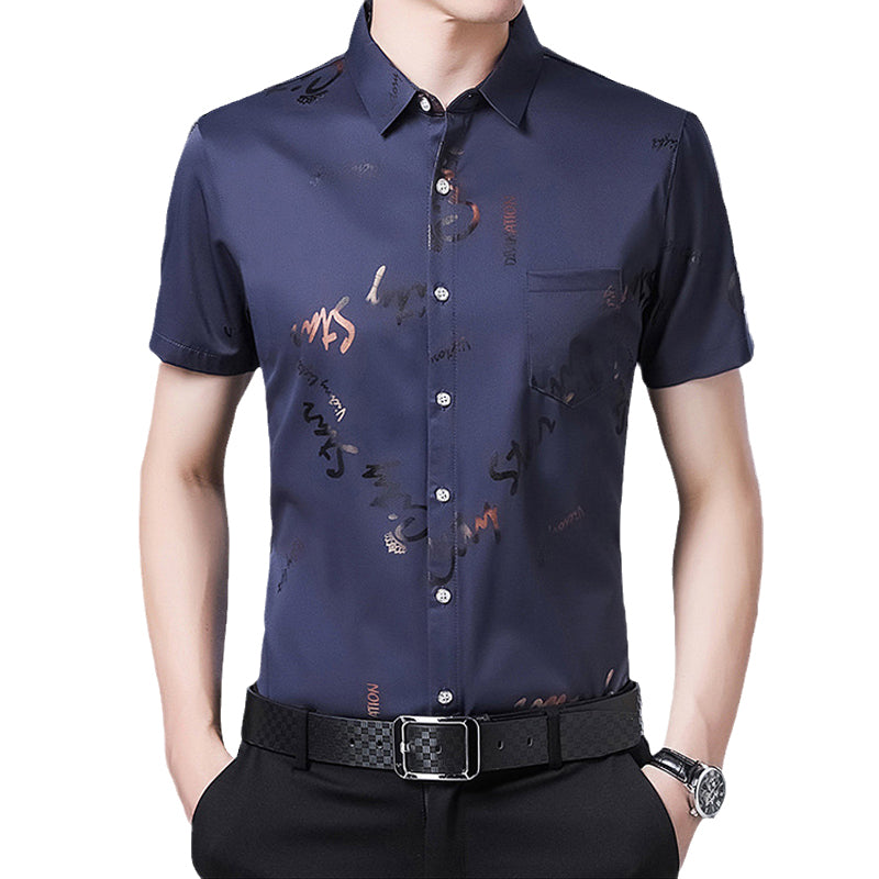 Men’s Thin Short-sleeve Shirt