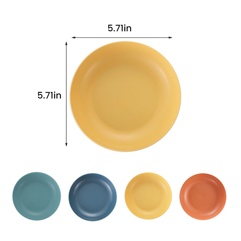 Wheat Straw Square Plates